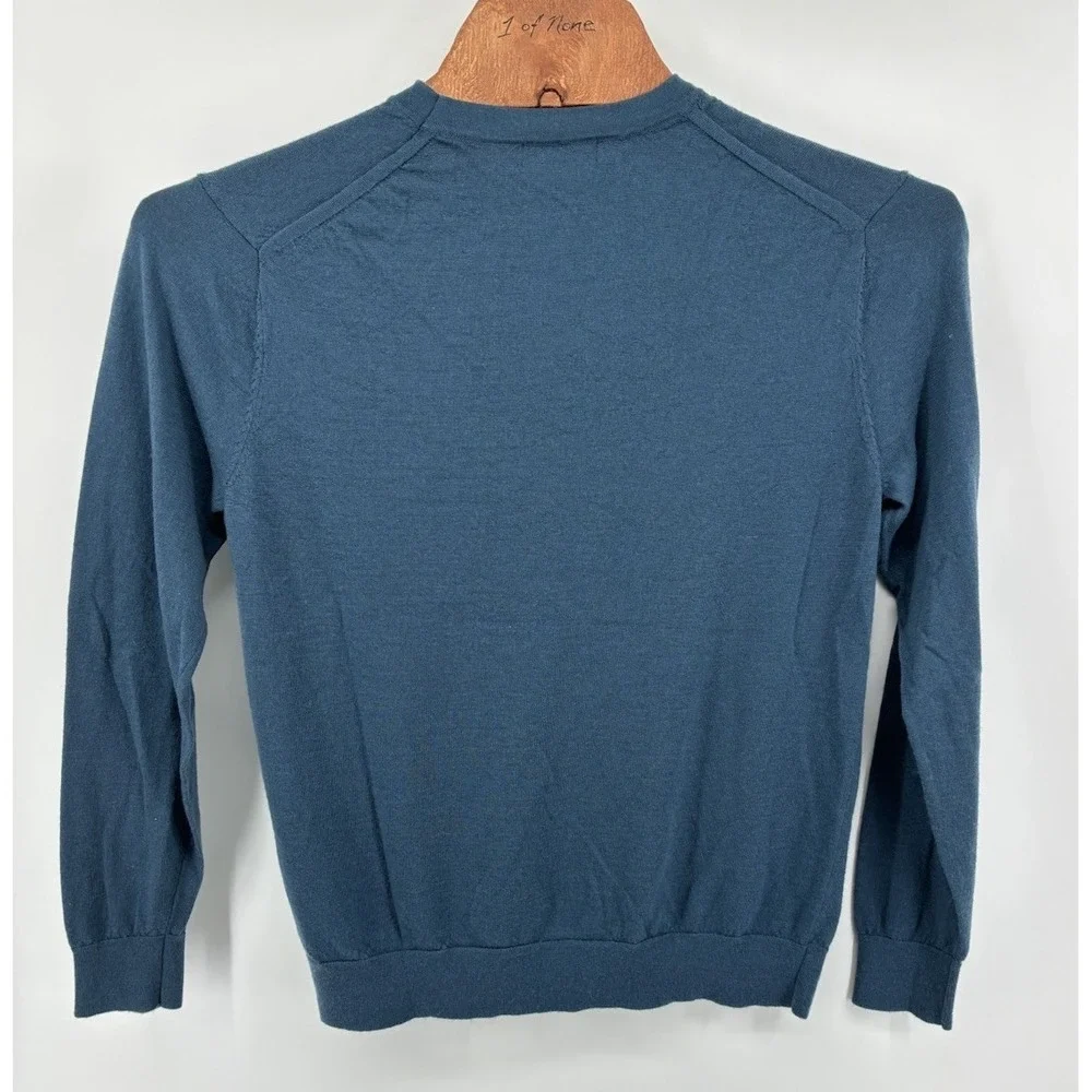 Lot Of 2 Banana Republic Men's XL  100% Merino Wool‎ Crewneck Sweater Washable